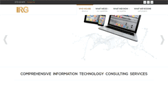 Desktop Screenshot of irginc.net
